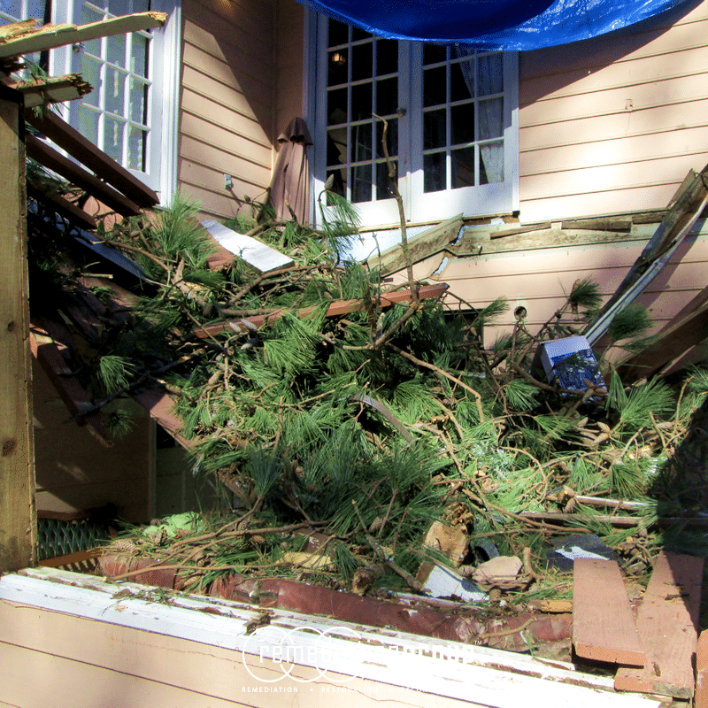 Remediation Group Assists with Storm Damage Restoration