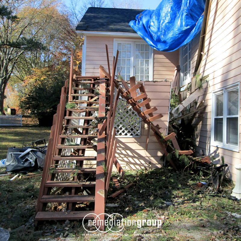Remediation Group Assists with Storm Damage Restoration